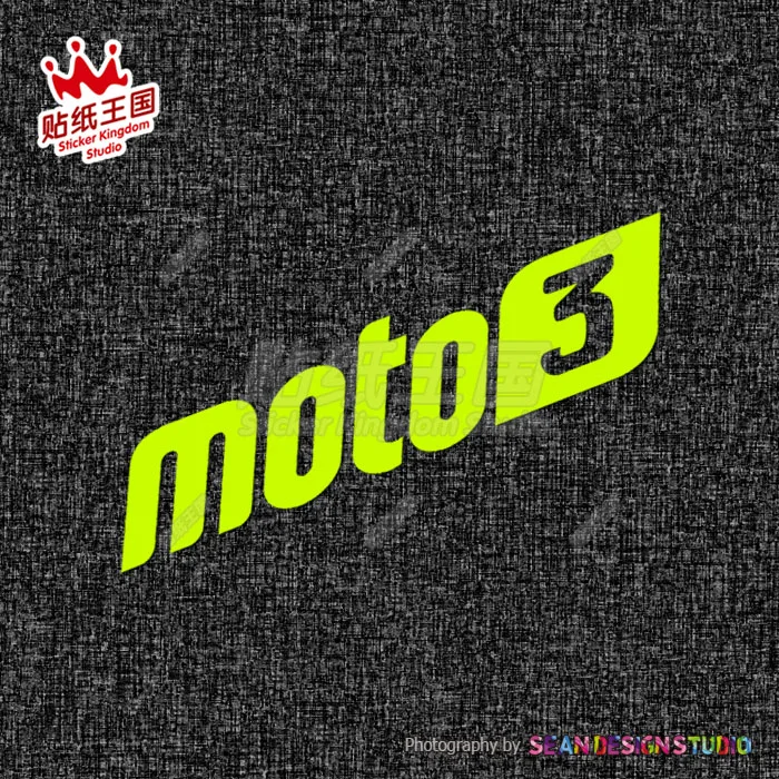 Per Motogp Moto3 Moto2 Motoe Moto Moto Decalcomania Adesivo Riflettente 26