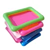 60X45cm Indoor Magic Play Sand Children Toys Mars Space Inflatable Sand Tray Accessories Plastic Mobile Table Kid Party Play 3