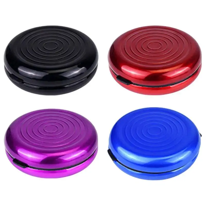 

Coin Organizer Change Holder Aluminum Coins Holder Case Storage Box Purse Wallet For Euro Coins Creative Car Currency Changer