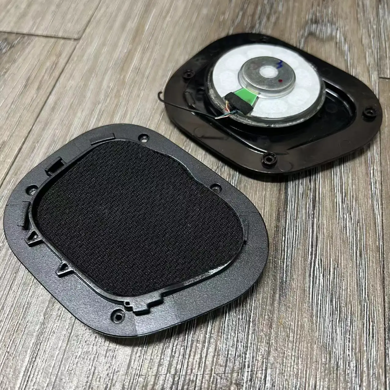 Original Replacement speaker unit 50mm For CORSAIR HS80 RGB Headset RGB light 1 pair repair spare parts