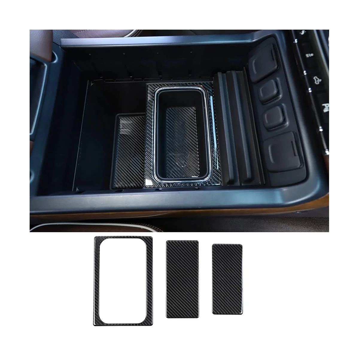 

Аксессуары для смартфонов Chevy Silverado GMC Sierra 2014-2018, мягкое углеродное волокно