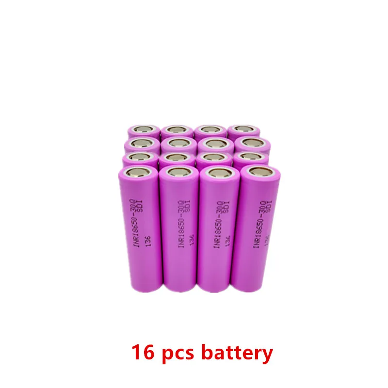 Batteria 18650 30Q 3.7V 3000mAh Batteria al Litio a Punta Piatta Multiuso Ricaricabile - immagine 5