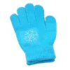 Skating Gloves Figure Skating Gloves Cotton Non-Slip Winter Warm Stretch Glove Children Kids Cycling Gloves For Ice Sports 6