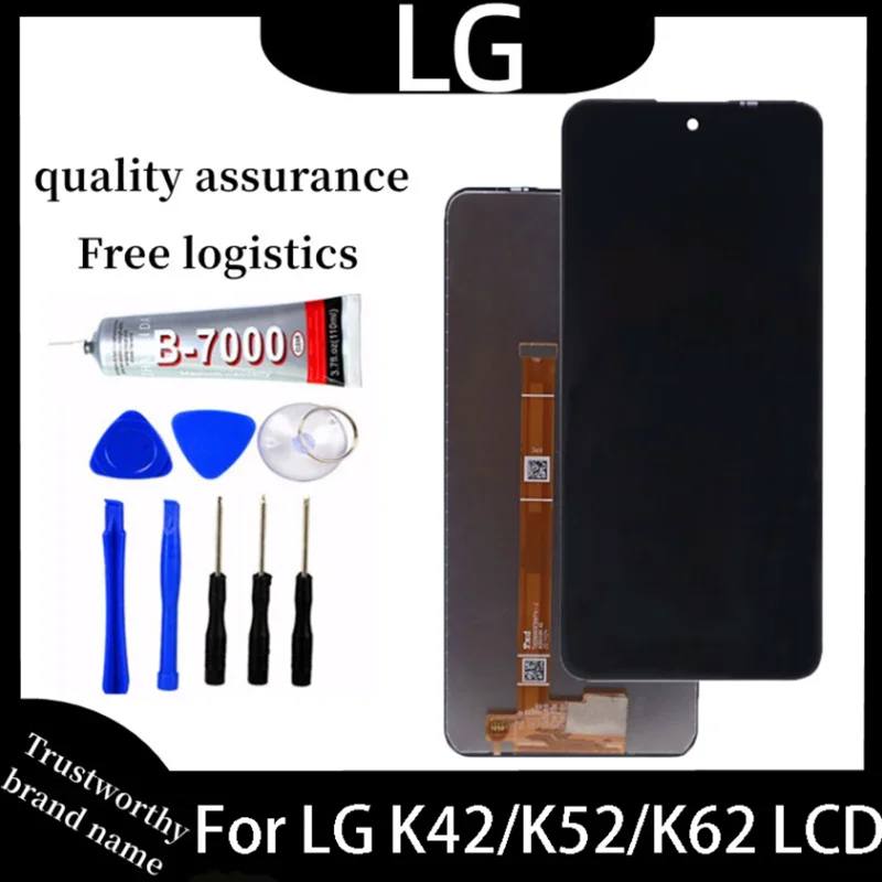 Lcd Testato Al 100% Per Lg K42 Lcd K52 K62 Display Lcd Touch Screen Digitizer Assembly Sostituzione Lg K420 K525 K520 Schermo Lcd