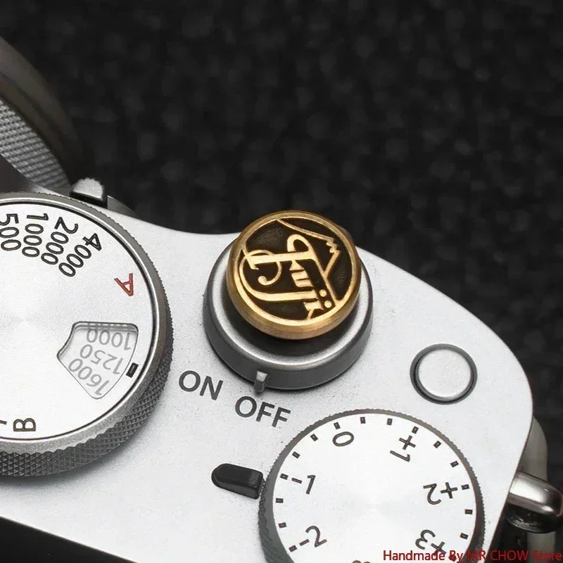 Camera Brass Shutter Release Button for Fujifilm XT5 XT20 100Vi 100V XT30 XT50 Leica Nikon camera shutter release button