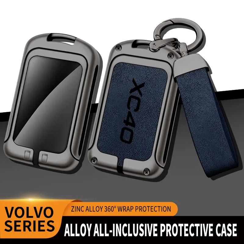 Custodia Per Chiave Auto In Lega Di Zinco Per Protezione Telecomando Volvo Xc40 Per Accessori Per Cover Chiave Dedicata Volvo Xc40