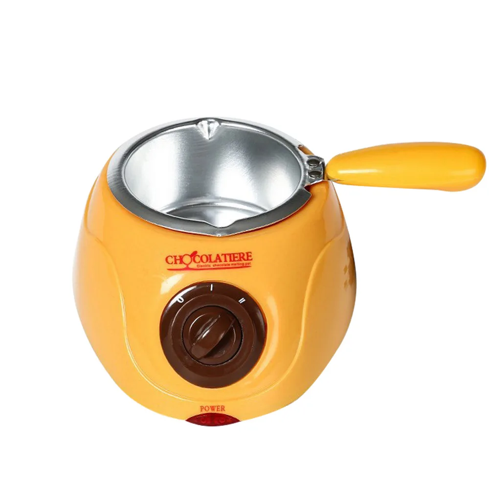 מכונת חימום תנור התכה שוקולד יחיד / כפול 110V / 220V, מכונת חימום חלב, סיר בישול DIY, מכונת התכה גבינה וחמאה, כלי מטבח