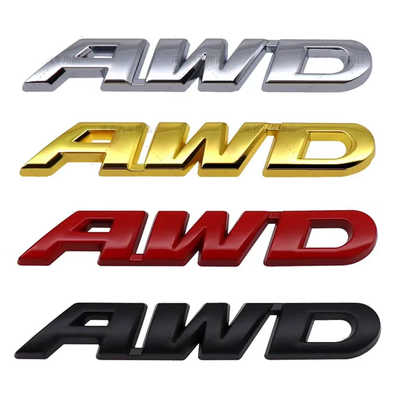 

Металлическая этикетка AWD с четырьмя колесами для новой Honda CRV Gostu XRV с надписью на задней коробке