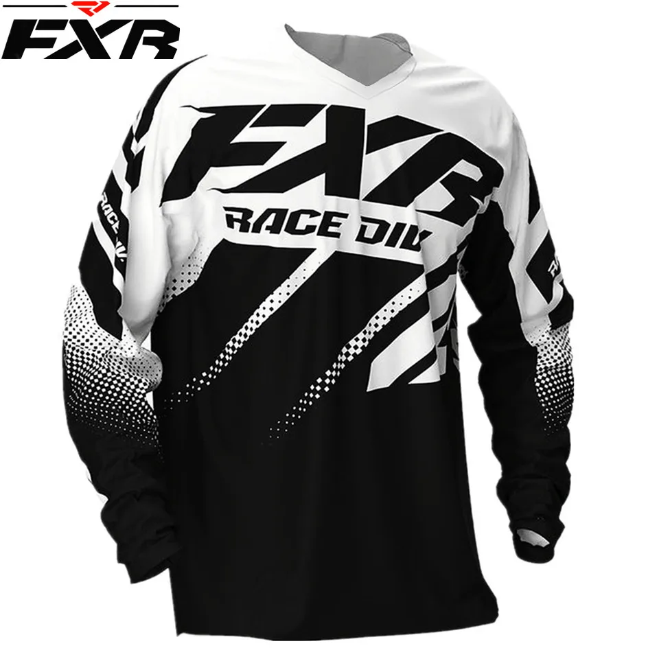 Cycling Jersey FXR Downhill Jersey Motocross Shirt Moto Cross Country Polera Mtb Jersey Motorcycle Mountain Bike Long Sleeve Sweatshirt