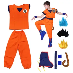 Dragon Ball Anime Cosplay Costume pour Enfants, Son Goku Gui, Vêtements  pour Enfants, Halloween, Toussainfluffy Day Performance Outfit, Adulte -  AliExpress
