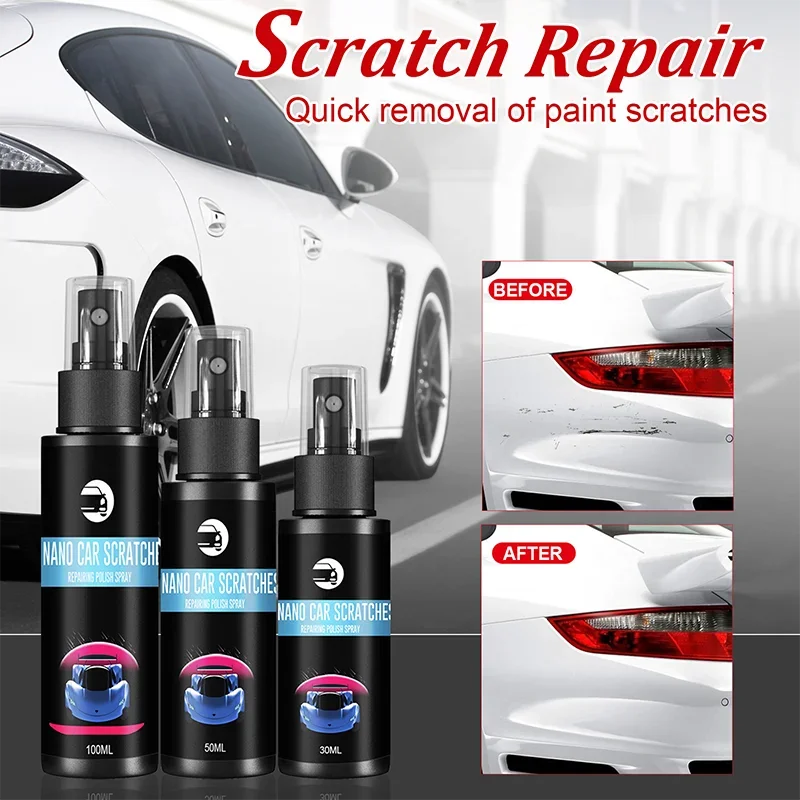 100200mlCarscratchremovalspraycarscratchwaxpaintrepairand