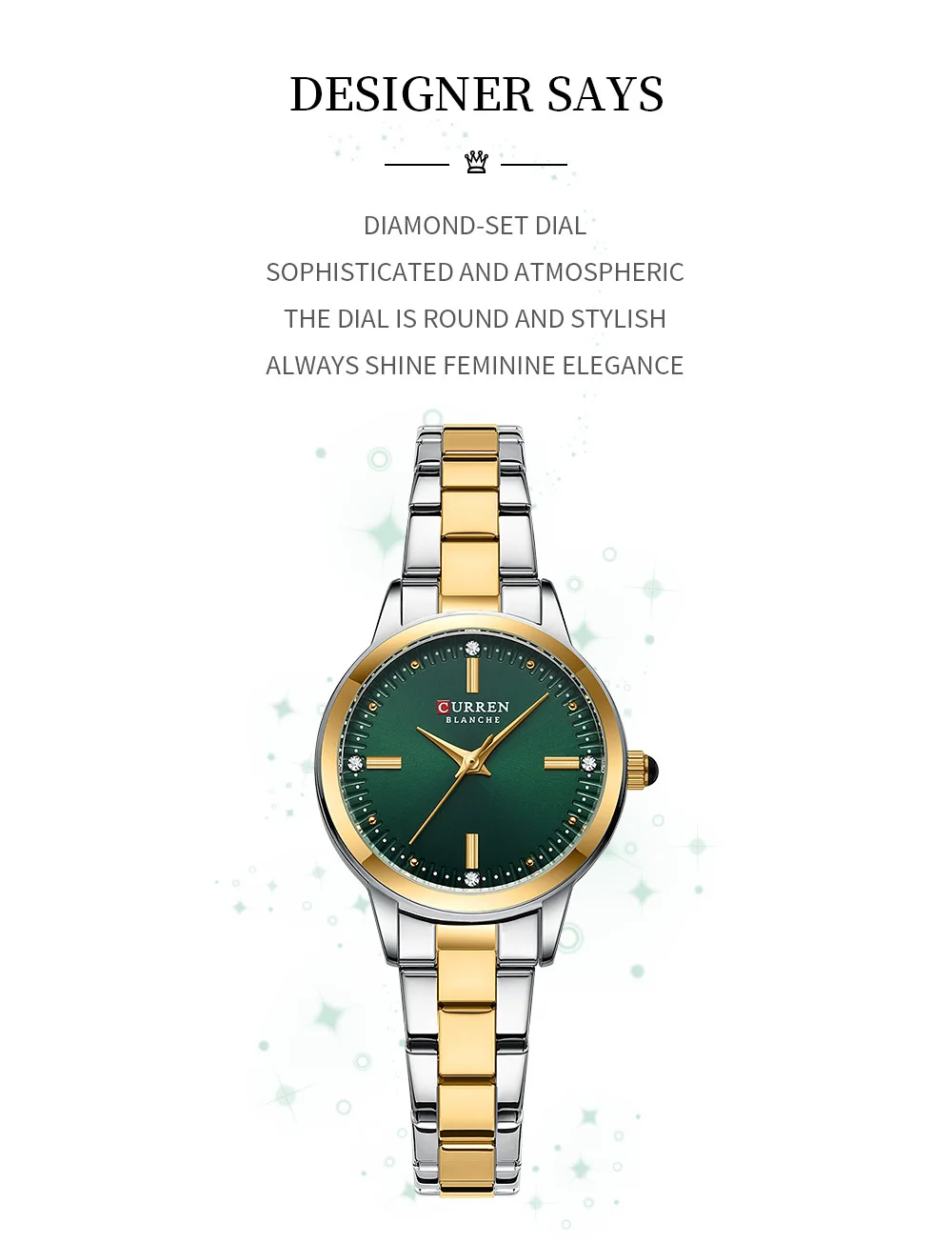 Curren 9094 Women's Watch description image 3