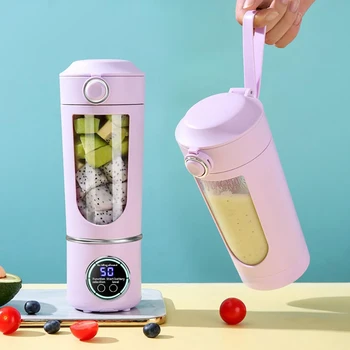 700ml Portable Blender Powerful Cordless Mini Smoothie Blender with 12 Sharp Blade for Protein Shakes Fruit 1