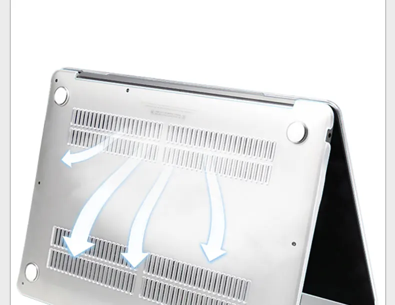 étui en silicone pour macbook pro jolie housse de dessin coque bricolage