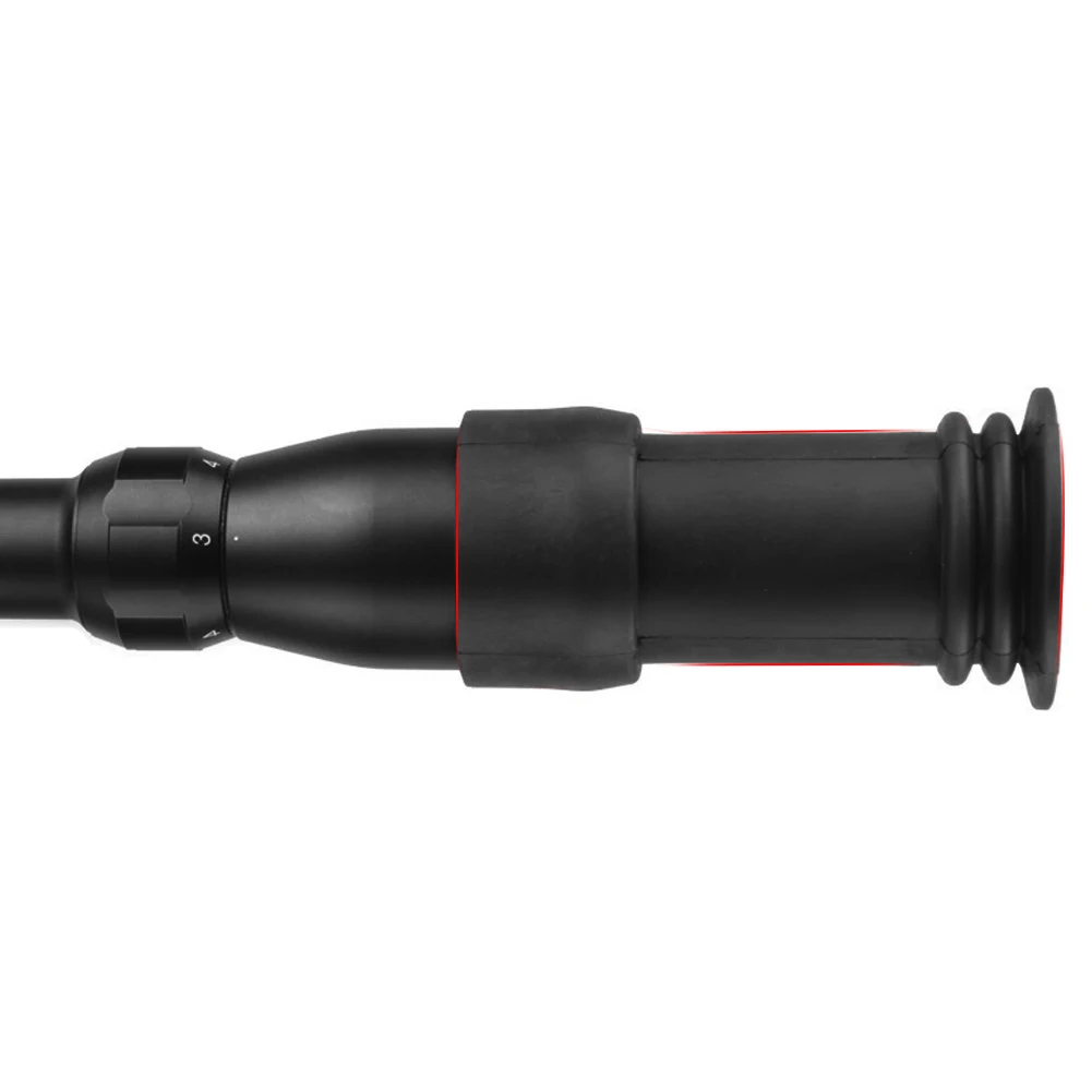 1Pc Hunting Riflescope Rubber Eyeshade Scalability Sight Eyeguard Tactical Optics Sight Eye Protector Cover Gun Accessaries