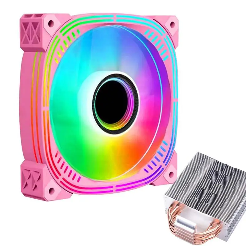 

120mm Rgb Fan PC Chassis Fans High-Performance PC Cooling Fans Addressable RGB Fans With Hydraulic Bearing Low Noise Computer