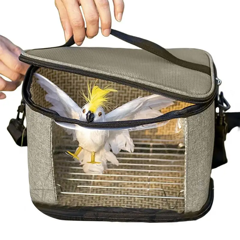 

Breathable Hamster Carrier Bag Oxford Cloth Outgoing Pet Training Bag Bird Cage Parrot Carrier Small Animals Accessories