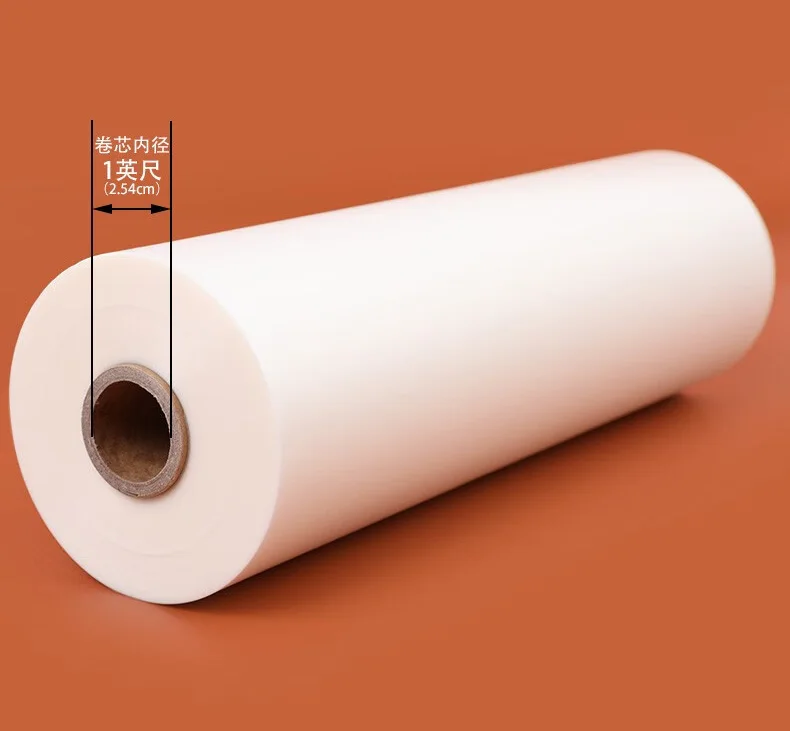 핫 롤 라미네이터용 광택 새틴 매트, 1 롤, 220mm x 100M, 27Mic 28 Mic, 1 인치 코어 핫 라미네이팅 필름 Bopp, 무료 배송
