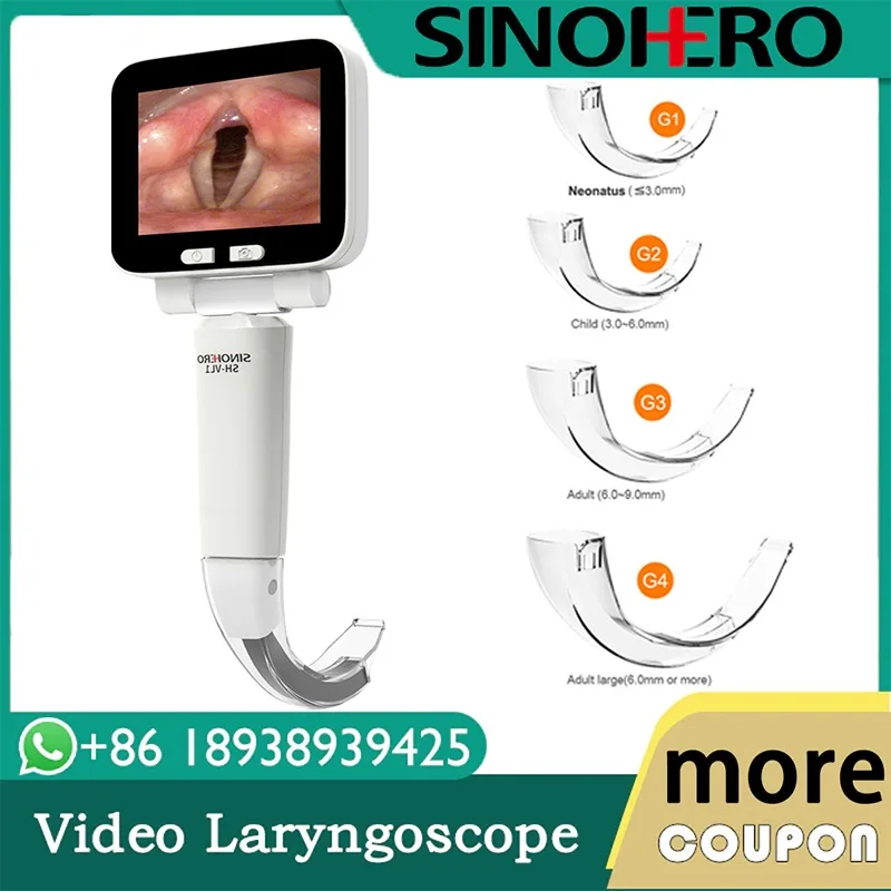 DigitalVideoLaryngoscopeHospitalClinic35LCDHighDefinition