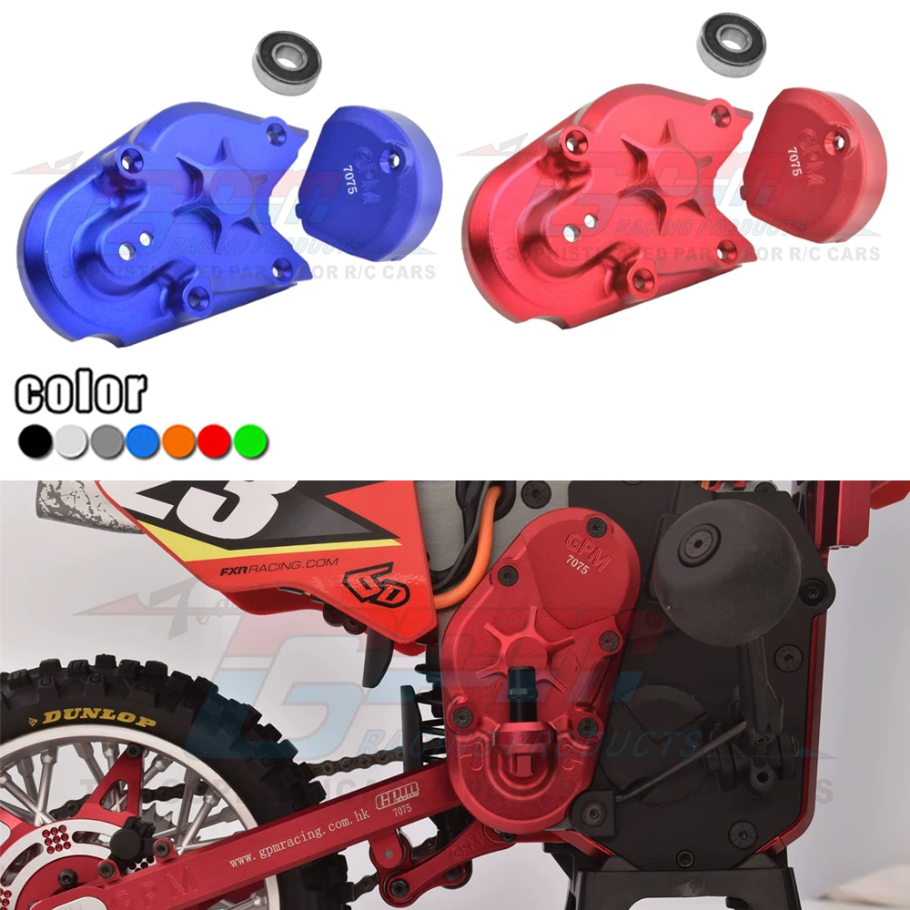

GPM for LOSI 1/4 PROMOTO-MX MOTORCYCLE LOS06000 LOS06002 Upgrade Accessories Metal Alloy Transmission Housing Gearbox LOS262008