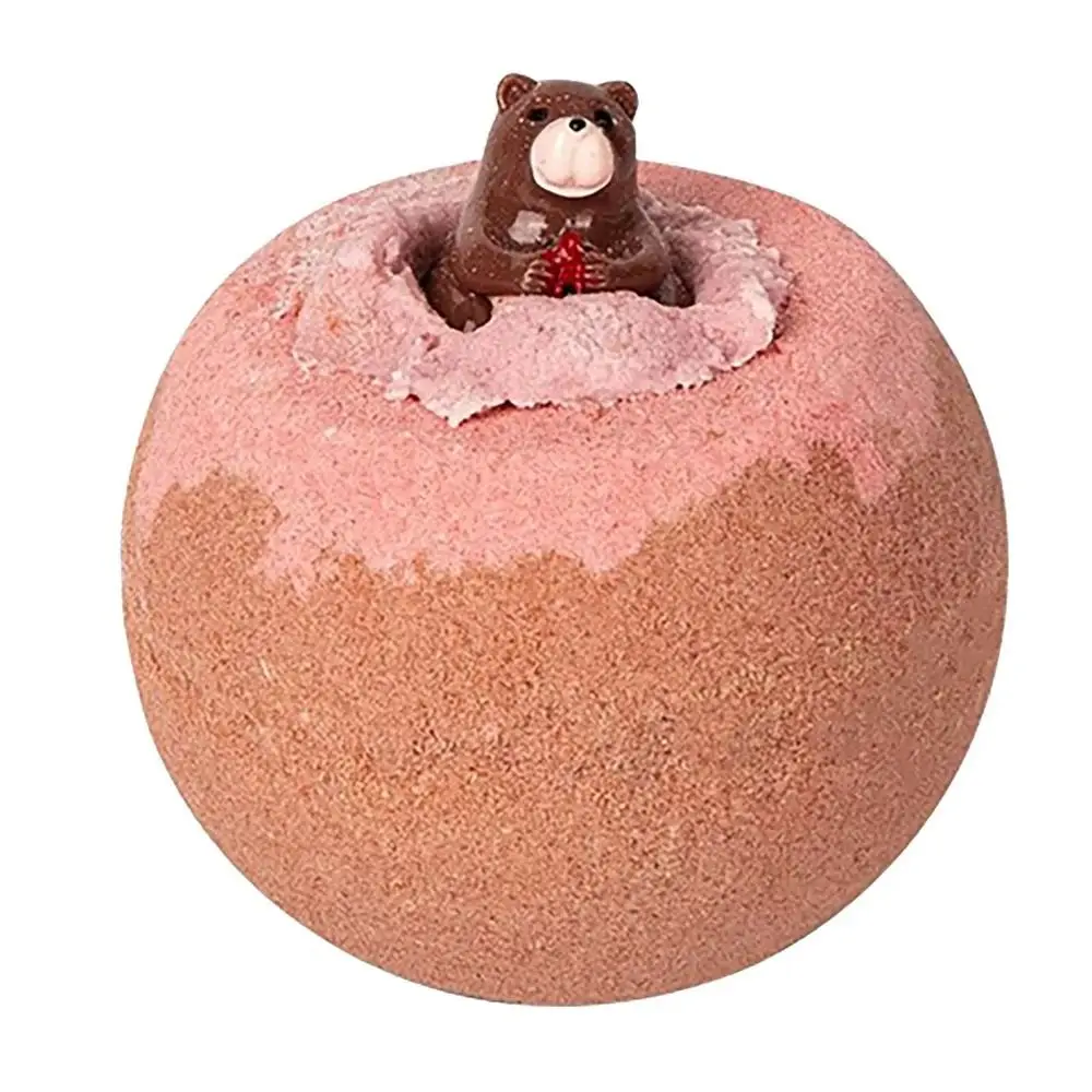 Cute With Surprise Inside Bath Bombs Skin-friendly Gentle Natural Bath Bombs Vegan Essential Oil Handmade Bath Toys 4
