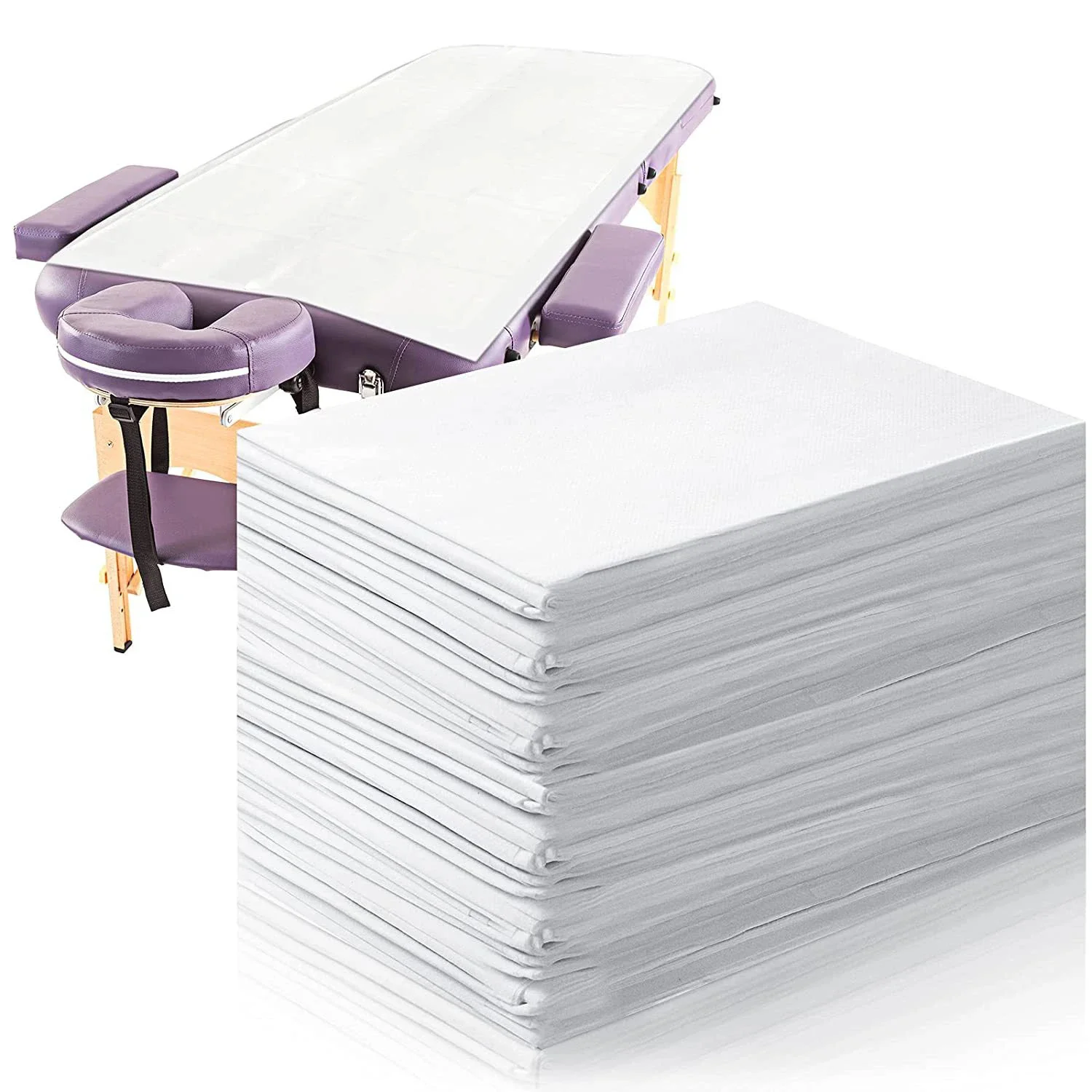 Non-woven Disposable Spa Sheets Beauty Salon Tattoo Thin Thickened Bed Sheets Breathable Massage Travel Hotel Sheet 20/60/100pcs 6