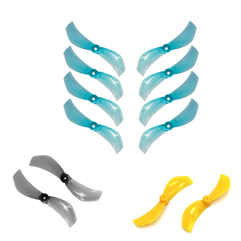 4Pairs 40mm 1610 Propeller 2-Leaves CW CCW Prop 1mm/1.5mm Hole for RC FPV Racing Freestyle Whoop Drone DIY Spare Part