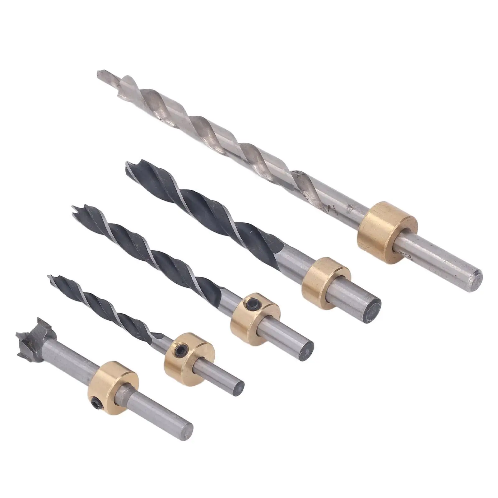 5Pcs Three-Point Woodworking Drill Positioning Tool for Inclined Holes-3-in-1 Setup