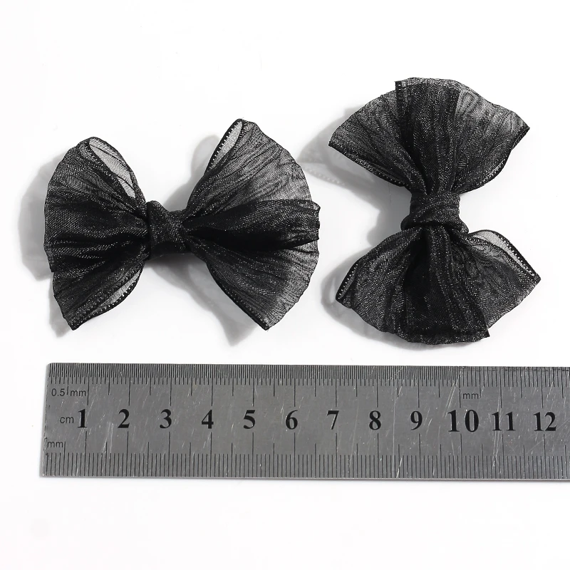 10 Stück Band Bogen knoten Band Fliege DIY Braut Haar Kleidung Dekor Party liefert nach Hause Hochzeits dekoration Handwerk Geschenk zubehör – Detail 8