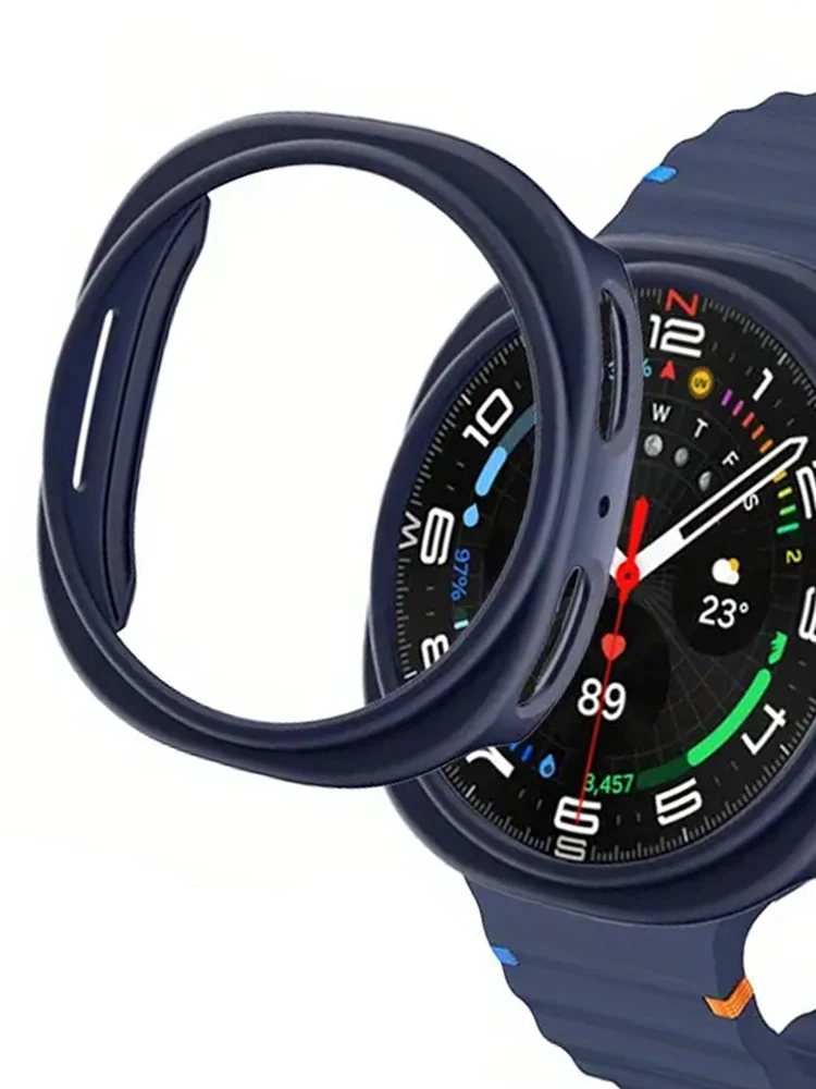 Premium Protective Hard PC Bumper Shell for Galaxy Watch 8 - Durable, Stylish Cover