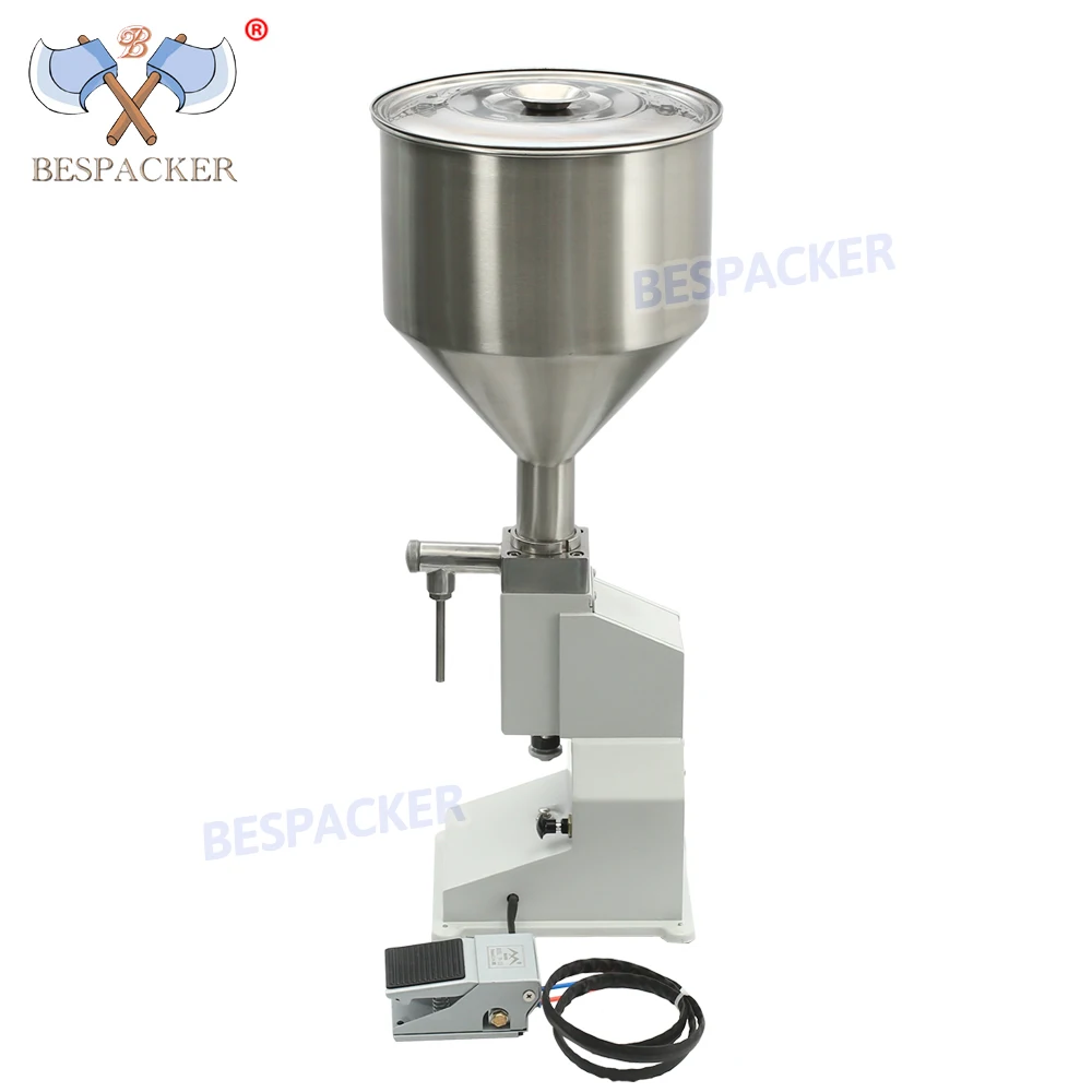 Bespacker A-02 Pneumatic Quantitative Foot Honey Paste Liquid Filling Machine