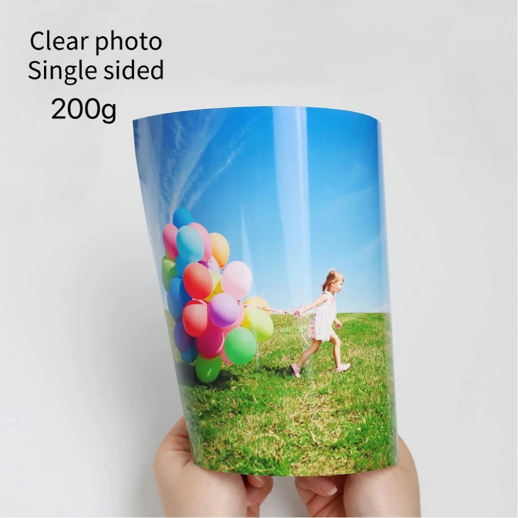 A4 4R Glossy Photo Paper 100/20sheets High Gloss Quick Dry Photographic Paper For Canon HP Color Inkjet Printer photo printing paper,photo paper