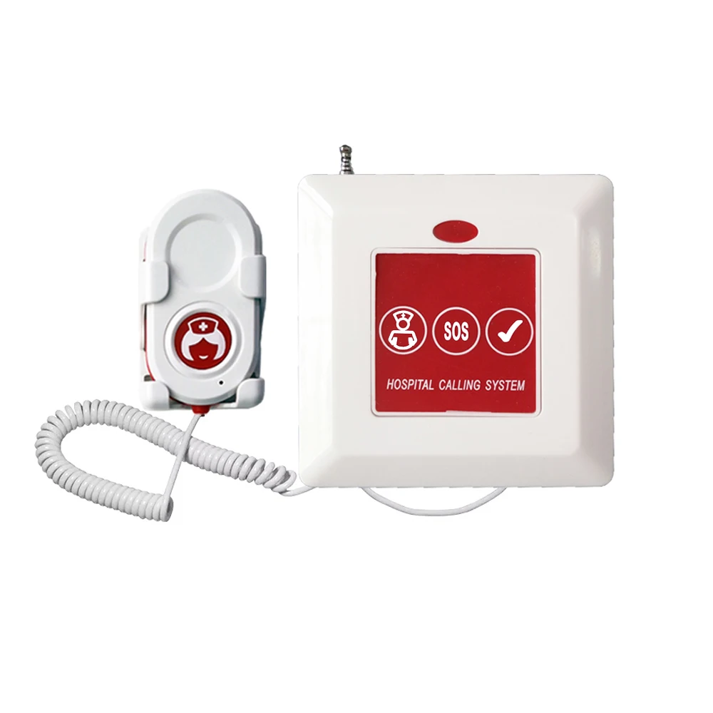 Ycall Wireless Alarme Bell Sistema, Hospital, Enfermeira, SOS Botão, Ward Bracket