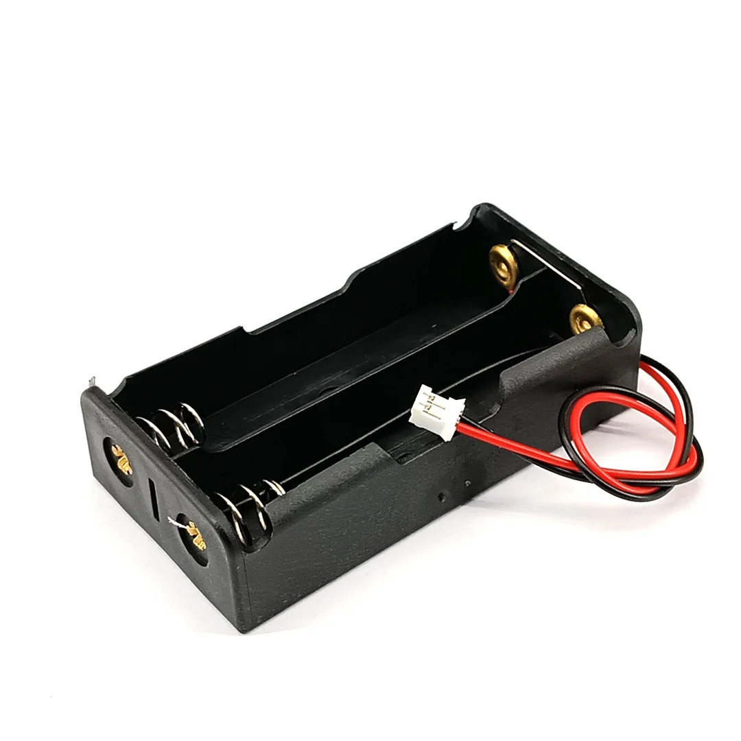 18650 Battery Case,2*18650,With Wire Leads/PH 2.0 Terminals