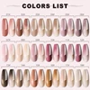 MIZHSE 18 Colors Glitter Gel Polish UV Gel Nail Polish Shining Varnish Hybrid Nail Gel Luxury Top Base Coat Nail design Manicure 2