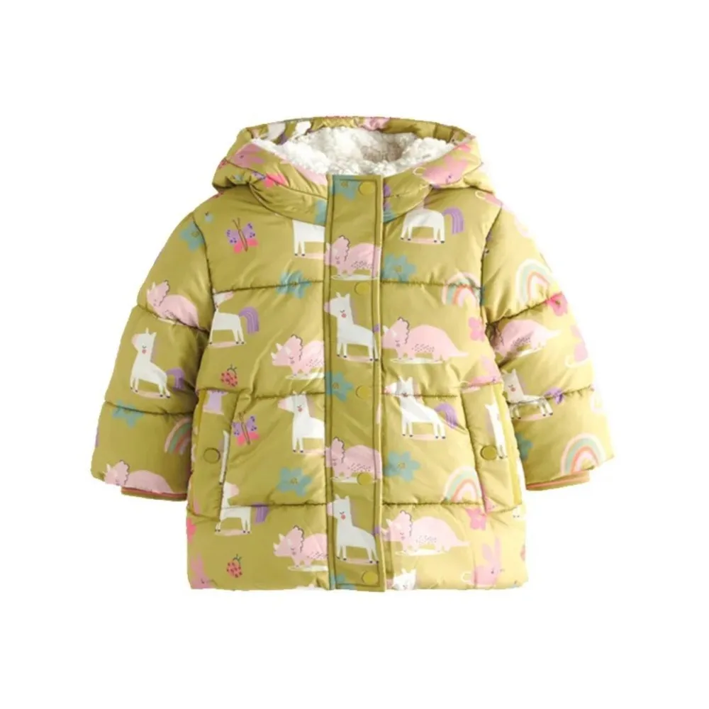 Children's Jackets Winter New Cartoon Fashion Warm Boys Cotton Clothing Cotton Cute Girls Hooded Coat Children's Clothing