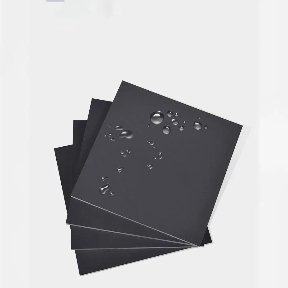 1 pezzo 3-20mm pannello in PVC grigio 100 x200/200 x20 0/200 x30 0/300 x30 0/300x400mm pannello rigido in plastica