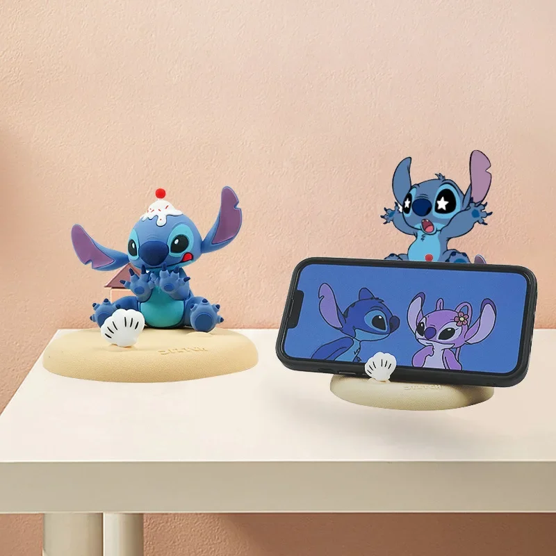 Miniso Stitch Phone Holder Disney Stitch Cartoon 3D Mobile Phone