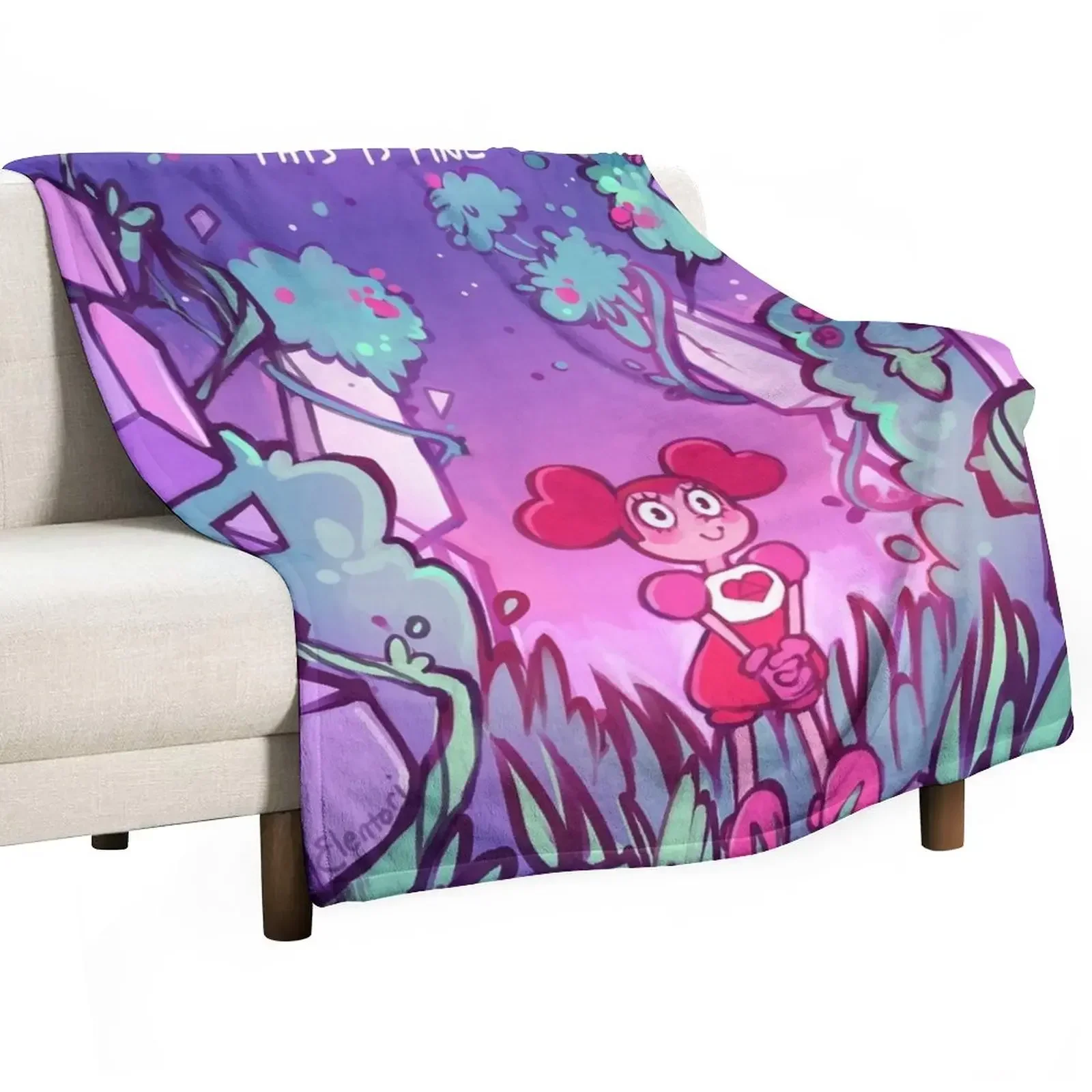 

This is Fine Throw Blanket warm winter Plaid Soft Blankets