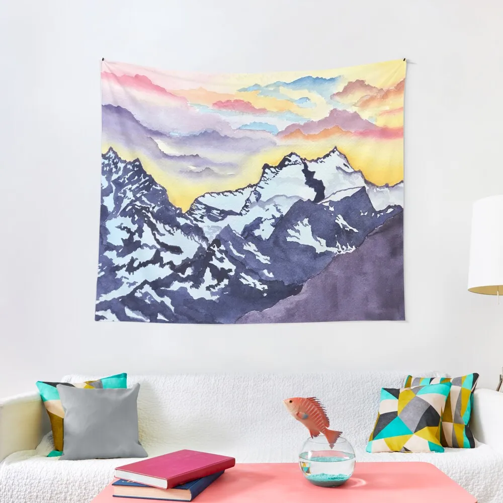 

Sunset Mountains Tapestry Room Decor Korean Style Decoration Bedroom