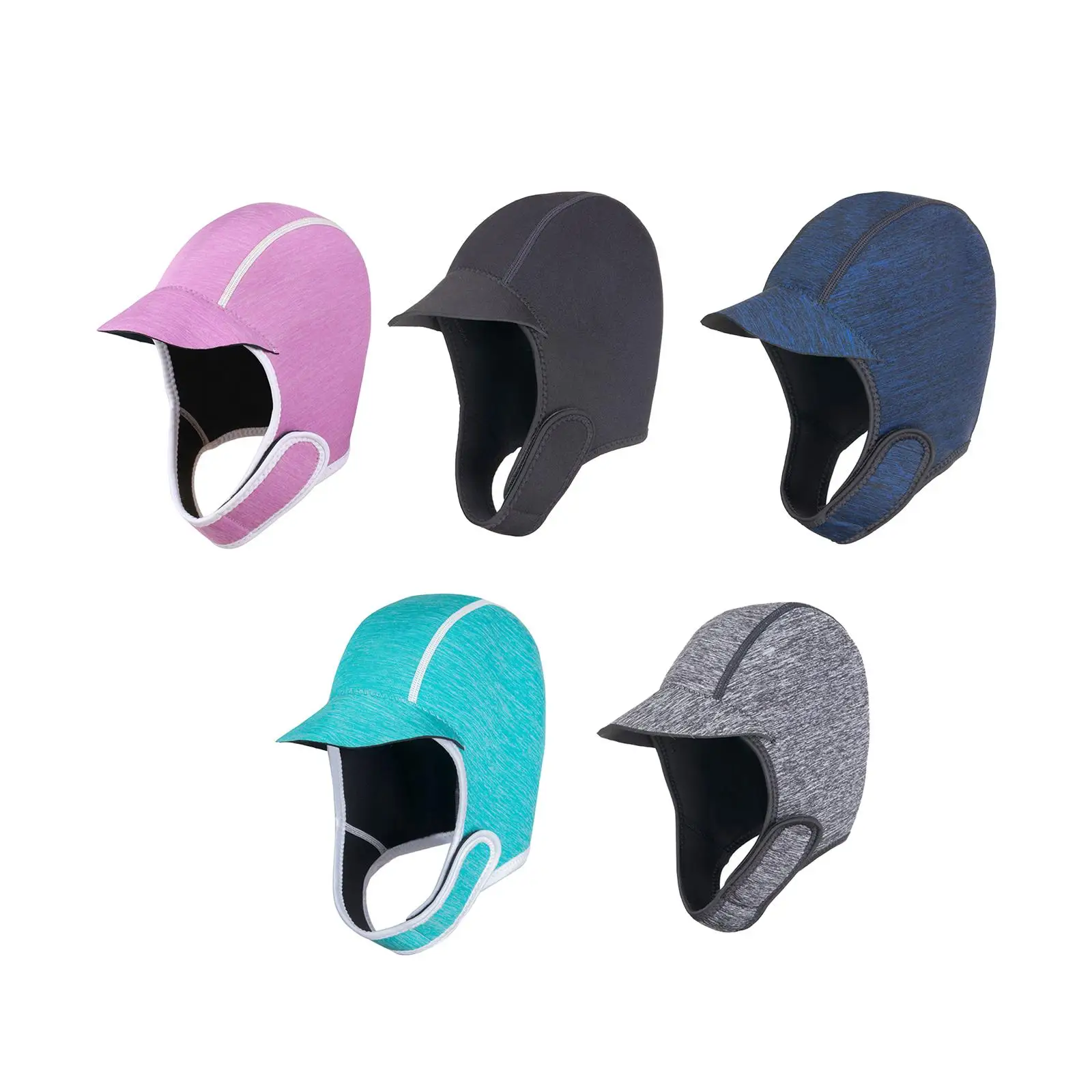 

Scuba Diving Hood Cap with Chin Strap Sun Protection 2mm Neoprene Diving Wetsuit Hood Thermal Hood for Canoe Kayaking Snorkeling