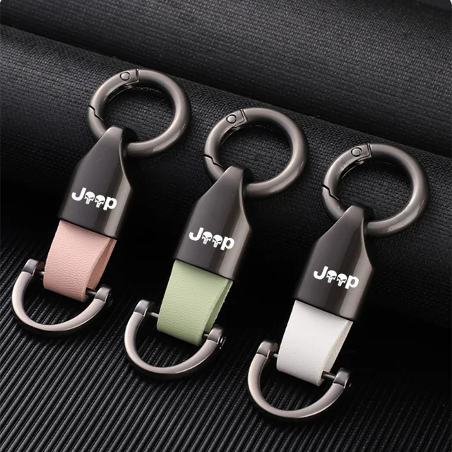 Car Keychain For Jeep Renegade Wrangler JK JL Grand Cherokee Compass  Patriot Journey Charger For Men Car Key Rings Accessories - AliExpress