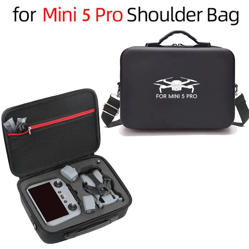 Sac de rangement DJI Mini 5 Pro - Étui de transport PU 31x21x11 cm