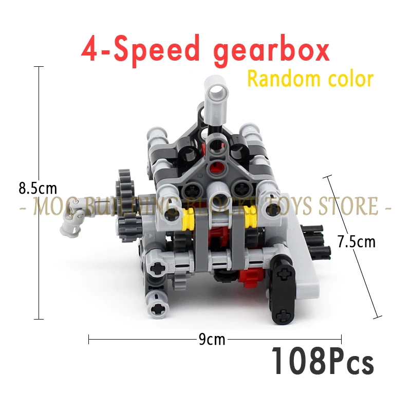 Advanced DIY Technology Building Kit: Speed Gearbox & Engine Assembly