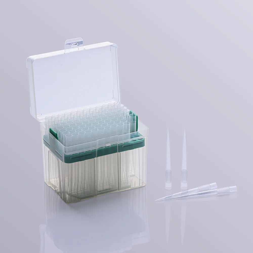 

Biosharp 96pcs/Box 1000ul LTS Aseptic Tips for RAININ, Imported PP Material, Smooth Inner Wall, Good Transparency for Laboratory