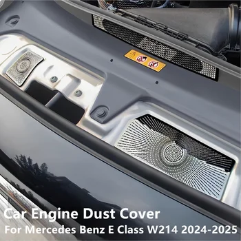 Copertura Antipolvere per Motore Auto in Acciaio Inox, Protezione Vano Motore per Mercedes Benz Classe E W214 2024-2026