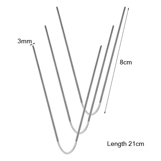 Knitting Needles 3pcs Cable Needles Knitting Yarn Knitting Needles With