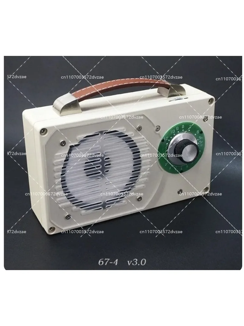 67-4형 실리콘 4관형 기계 키트 직접 증폭 재생 반도체 라디오 DIY 향수를 불러일으키는 회로 기판 부품