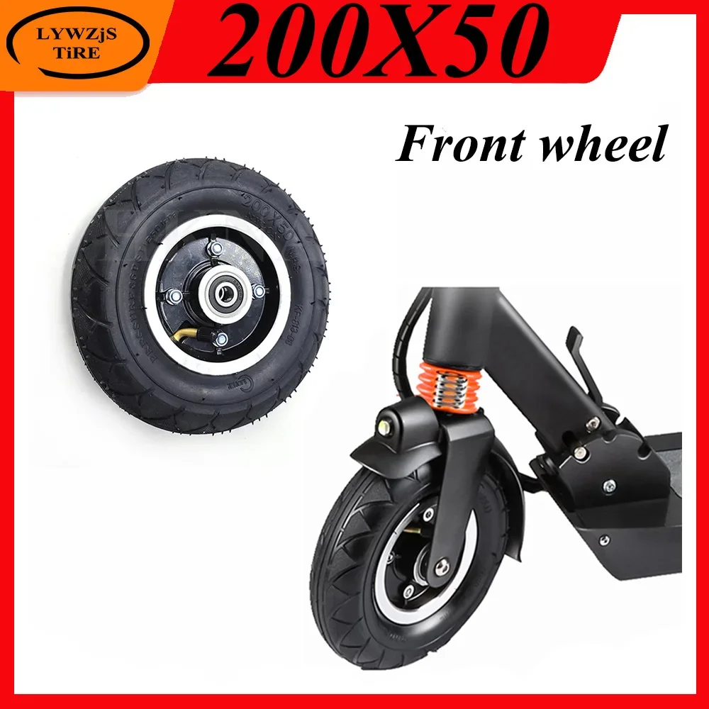 

200x50 переднее колесо, пневматическая шина для электрического скутера, инвалидная коляска, 8-дюймовая пневматическая Передняя колесная шина, аксессуары