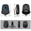 PECCININ Remote Control 433.92MHz Rolling Code 3 Buttons Electronic Gate Control Garage Door Opener Transmitter 5